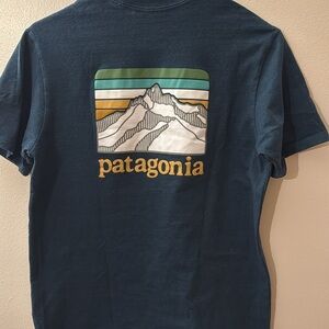 Patagonia green t shirt